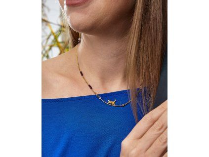 Náhrdelník kočička