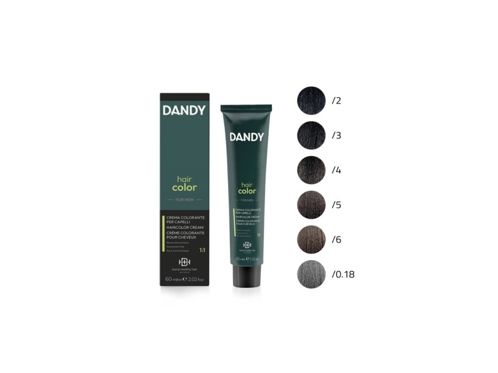 Lisap "Dandy Hair Color for Men" Farba na vlasy pre pánov
