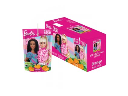 Dětské pitíčko Juicy Barbie Orange 200ml