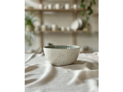 Miska snídaňová kropenatá