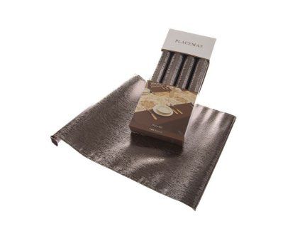 27370 prestieranie pvc strieborne set 4ks
