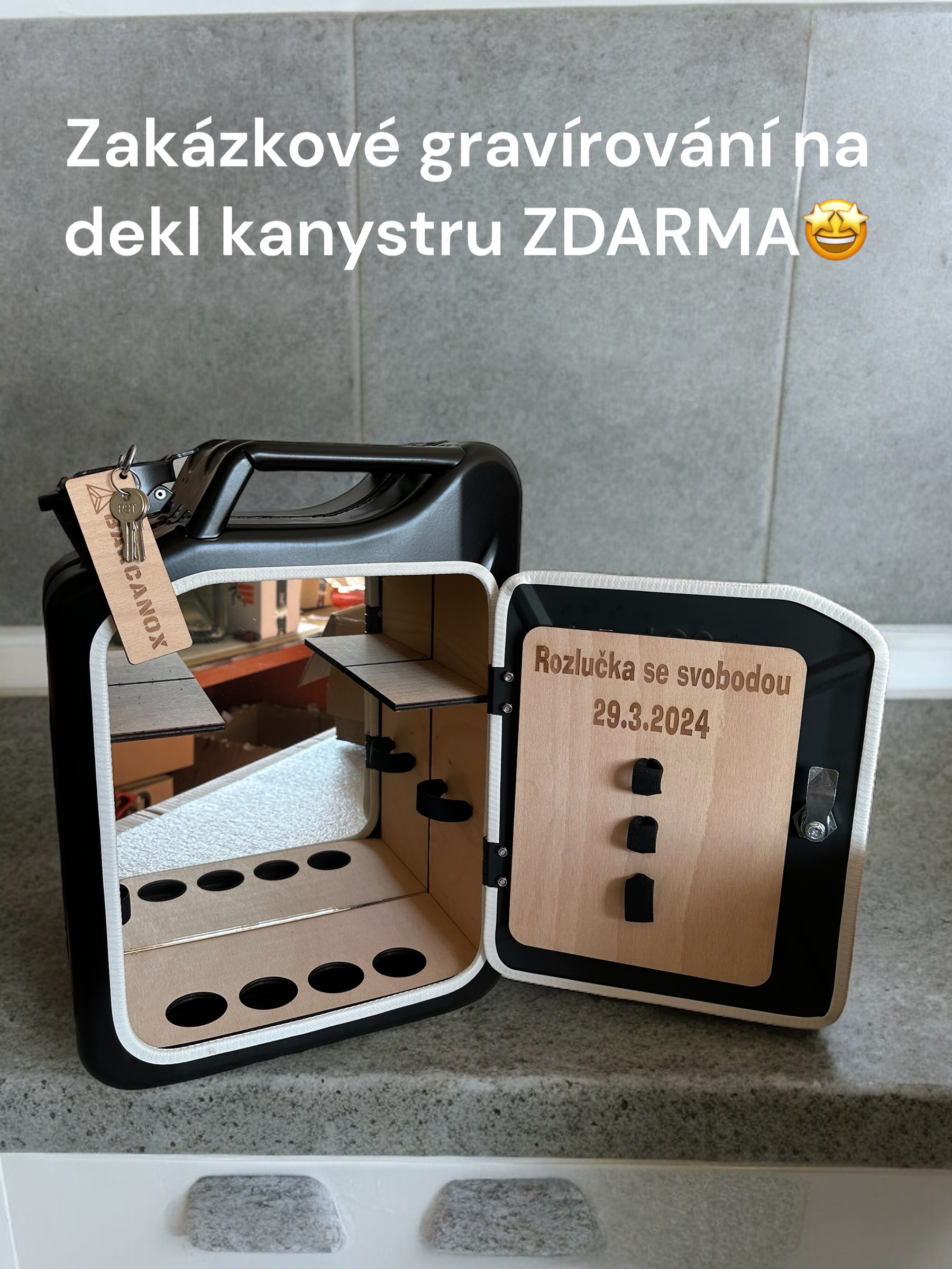 Gravírování do konce měsíce března ZDARMA