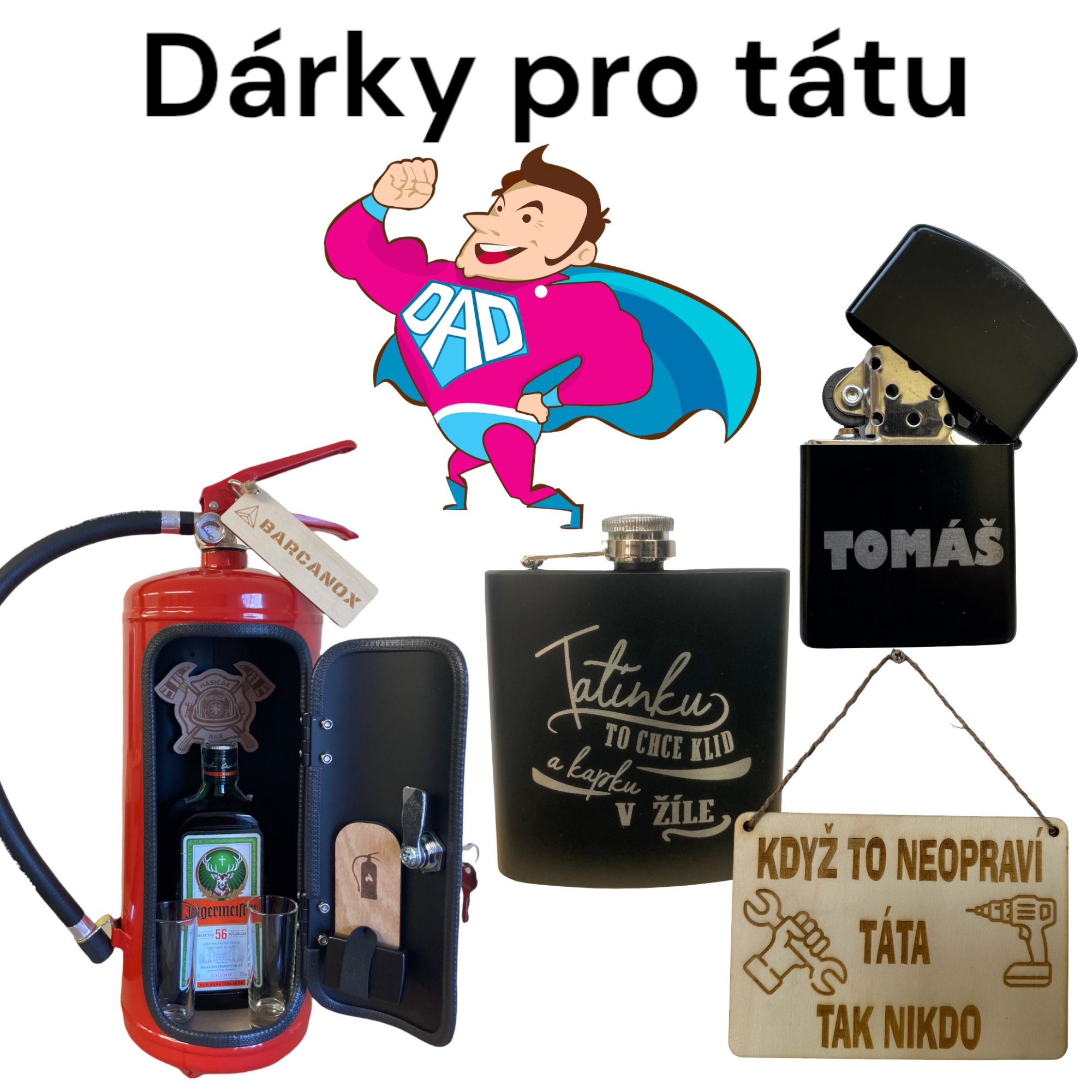 Ideální dárek ke dni otců 15.6.2025