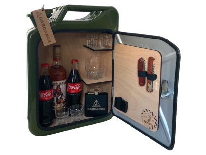 194 3 kanystr bar khaki s led prirodni drevo