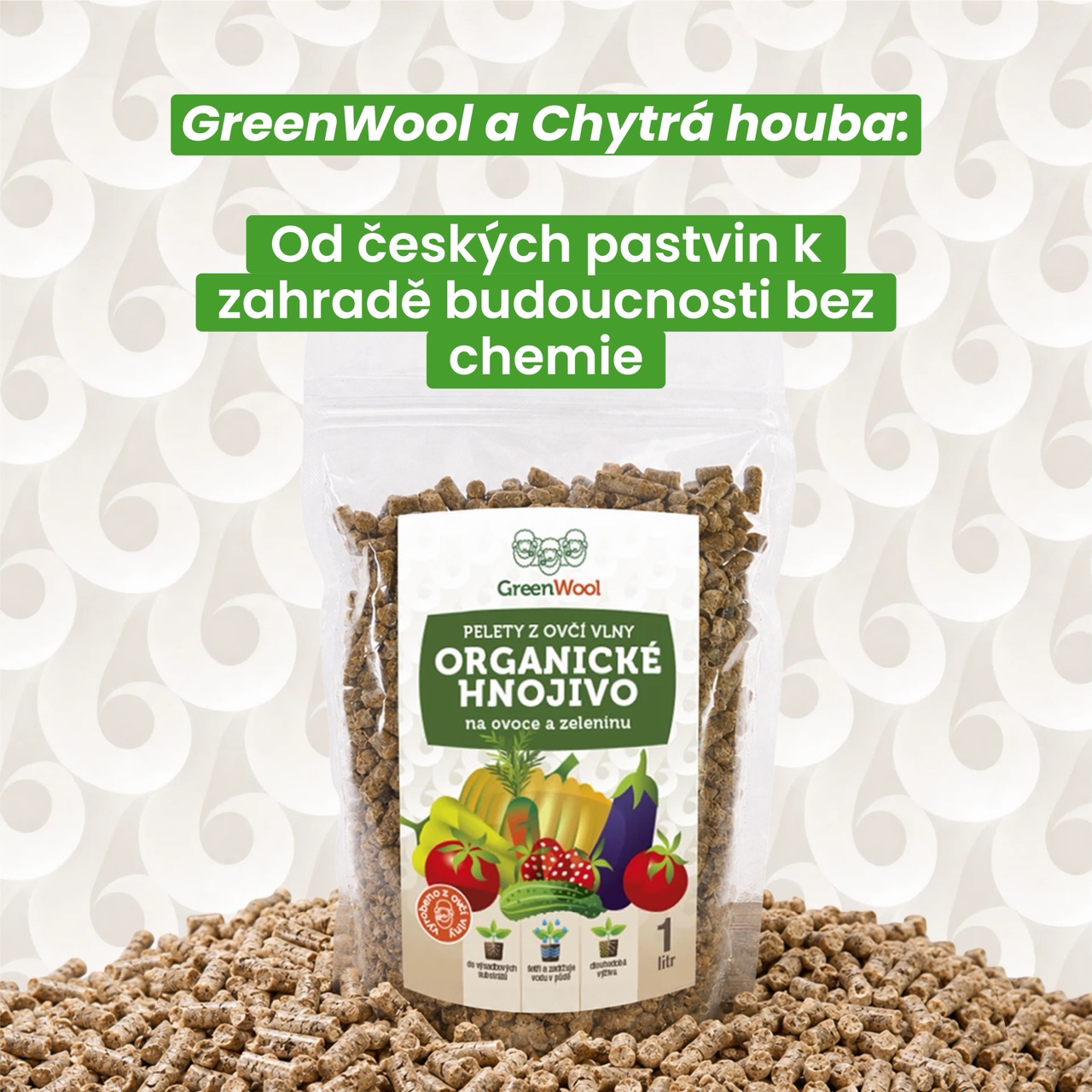 GREEN WOOL, NOVÝ PRODUKT U NÁS NA ESHOPU!