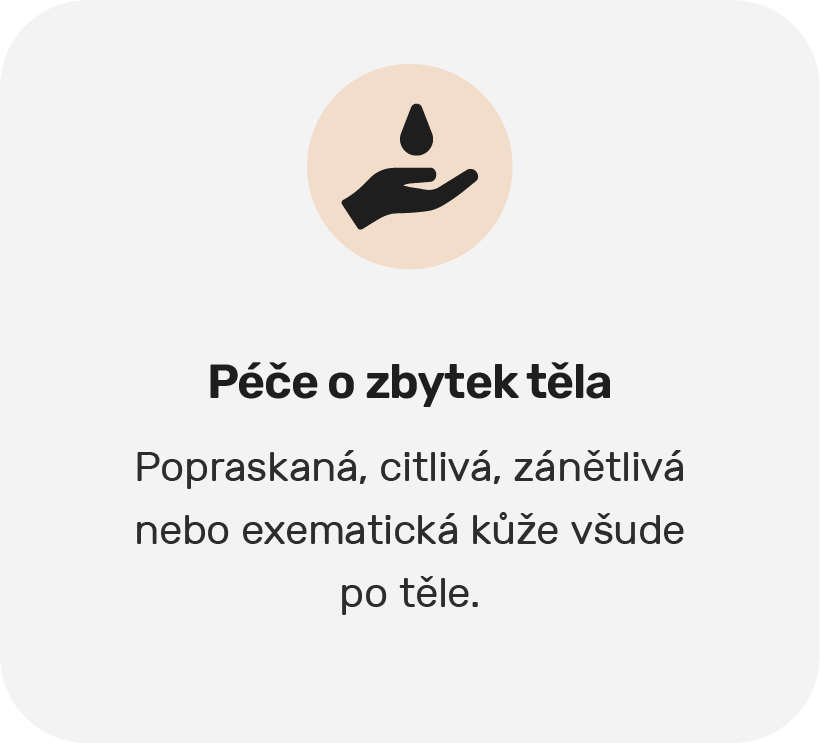 Péče o zbytek těla