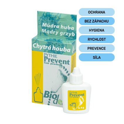 1 slide BioDeur Prevent foot powder 1x4g