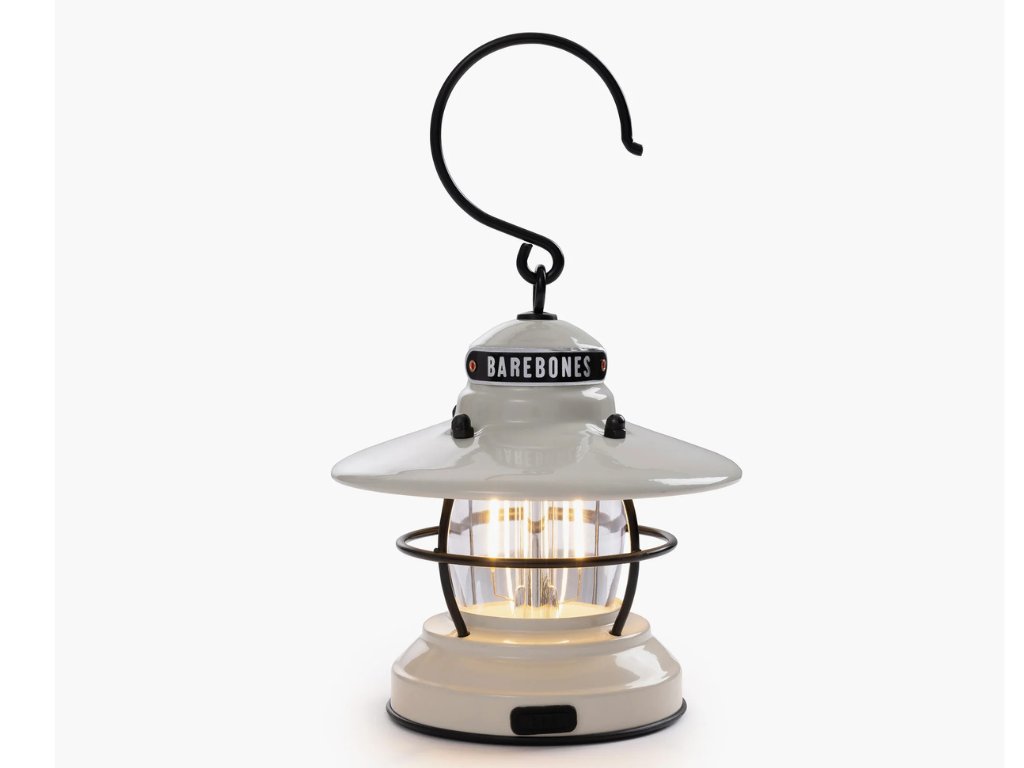 Mini lucerna EDISON Vintage Bílá Barebones