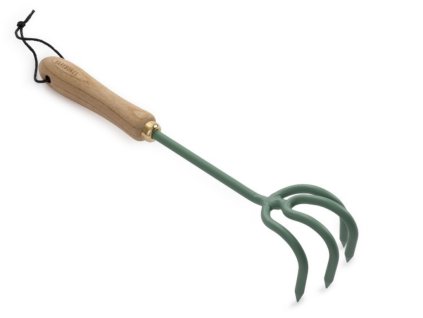 Kultivační motyčka Mint Barebones 4 hroty pohodlná do ruky