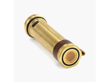 LIV 155 MiniFlashlight Brass PDP 18