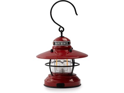 Mini lucerna EDISON červená BAREBONES
