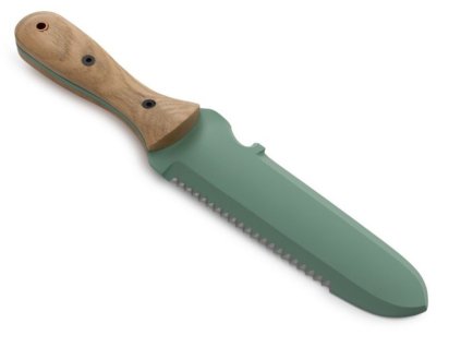 Zahradnický nůž HORI HORI Classic Mint Barebones promyšlený do každého detailu