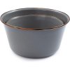 Sada smaltovaných misek šedých 2ks Barebones 1