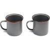 Smaltované hrnky šedé Barebones 473ml