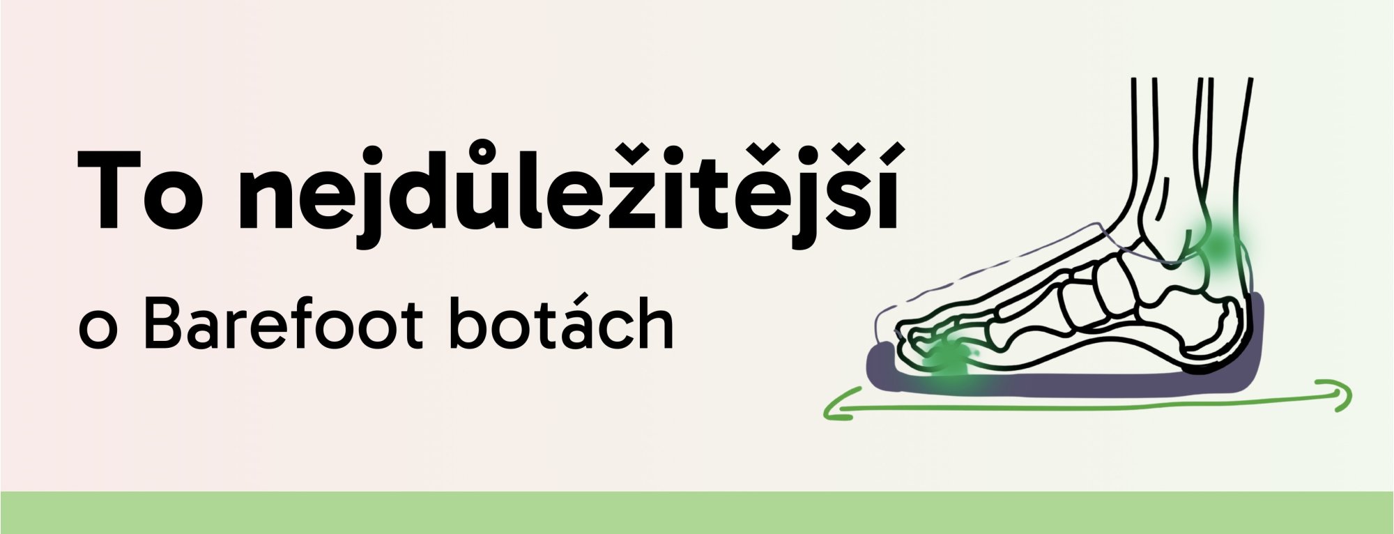 Co je to barefoot obuv a jaké má výhody?