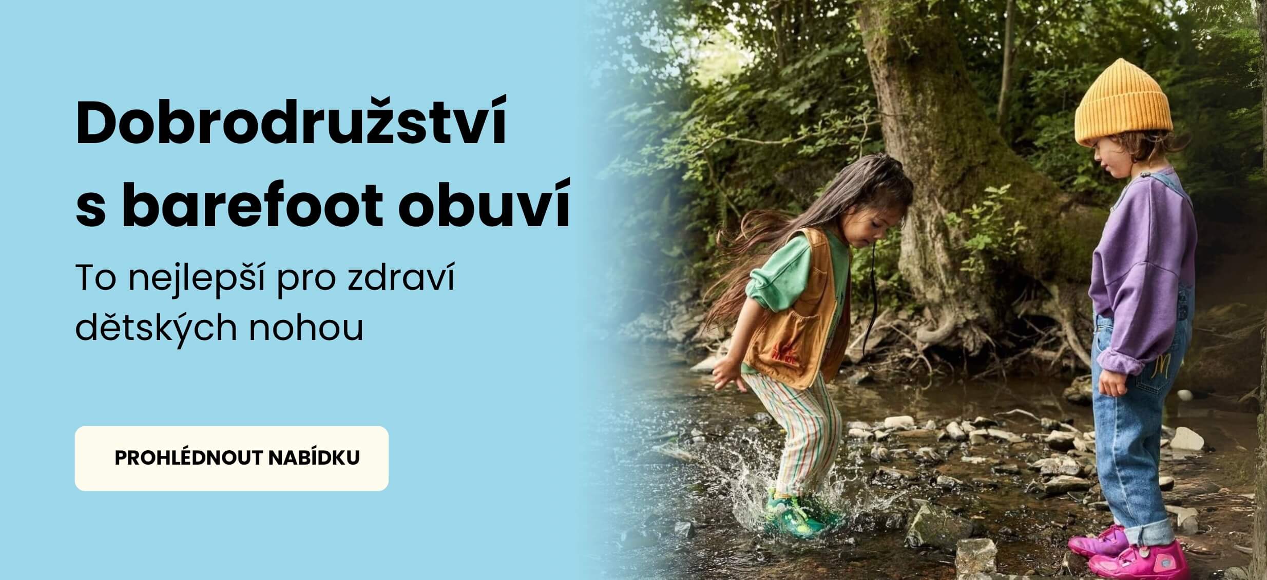 Barefoot dětská obuv