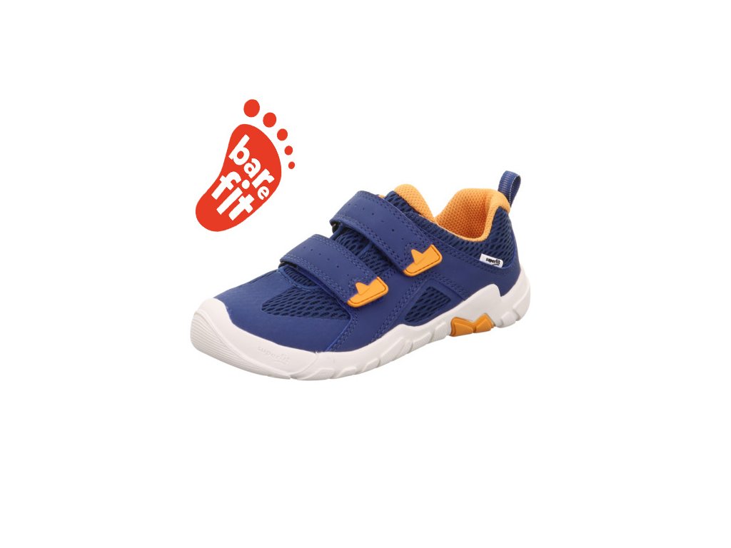 tenisky Dětské Modré/oranžové Superfit Trace - Blau/Orange