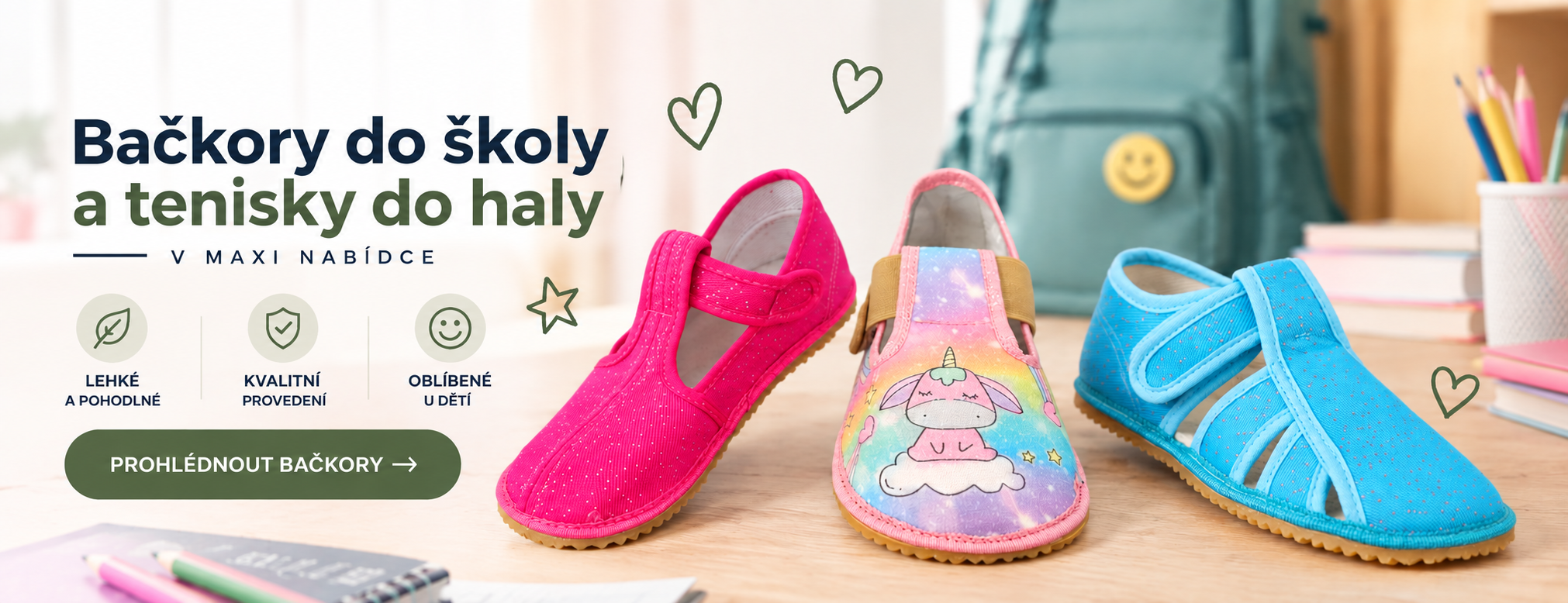 Bačkory a sálovky