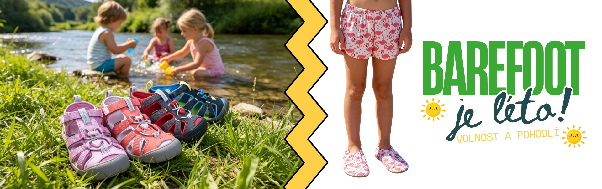 Barefoot je léto