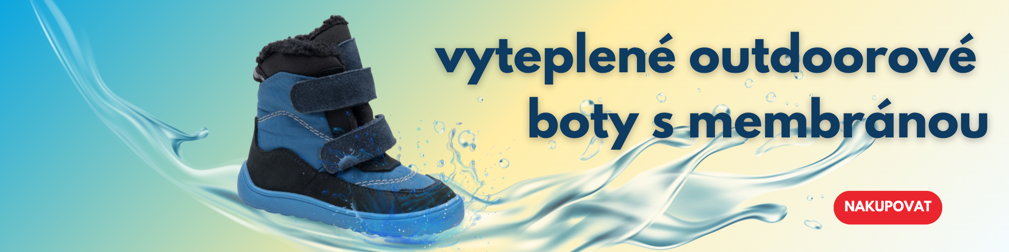 Zateplené boty s membránou