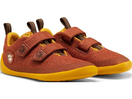 Affenzahn Barefoot tenisky - Sneaker Knit Happy - Lion