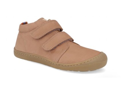 Koel4kids kotníkové barefoot boty Koel -Don 2.0 Old Pink