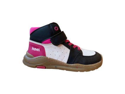 Barefoot kotníkové boty Koel - Skylar Royal Fuchsia