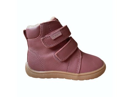 Protetika Beka Old Pink Barefoot zimní boty s Membránou