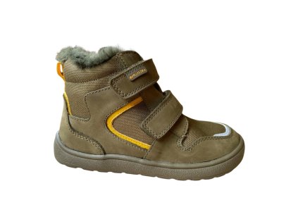 Protetika Gero Khaki Barefoot zimní boty s Membránou