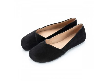barefoot baleriny peony beige suede 84