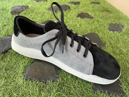 Barefoot pánské boty KTR - Jeans / Black