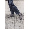 celorocne barefoot topanky berry dark grey 2222