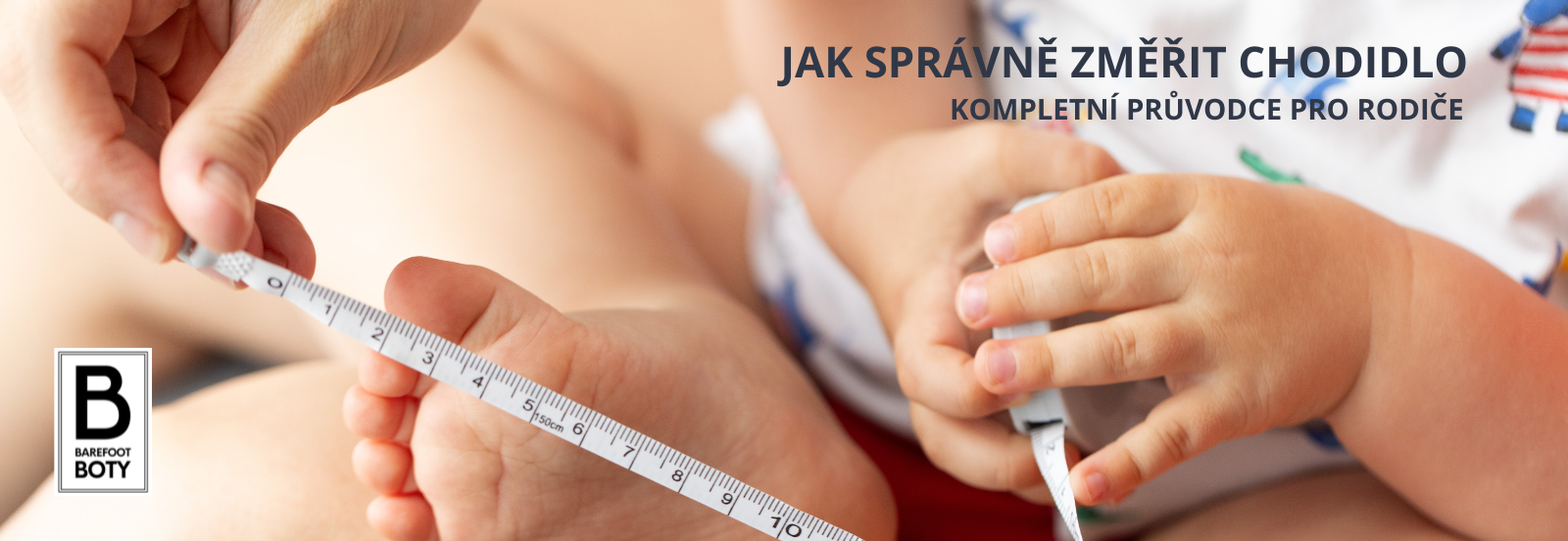 Jak správně změřit dětské chodidlo