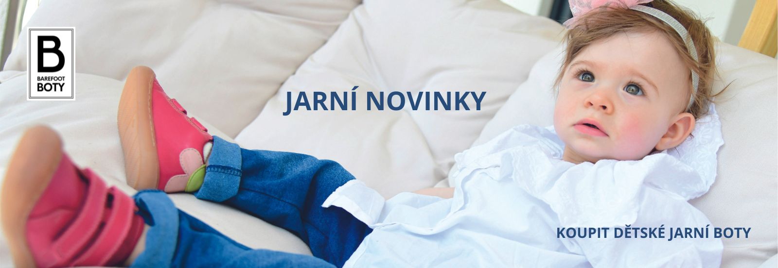 Jarní dětská barefoot obuv