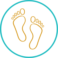 Propojeno s podologií