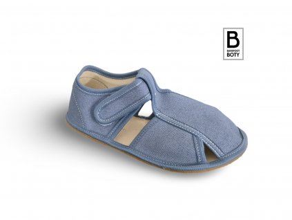 Bačkory Baby Bare Denim