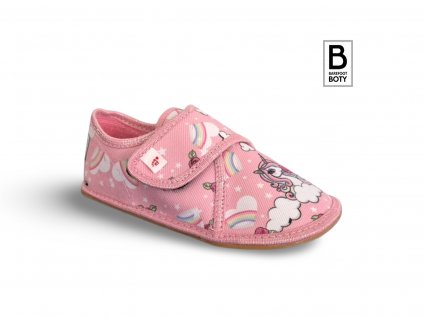 Barefoot bačkory Ef Pink Unicorn 394