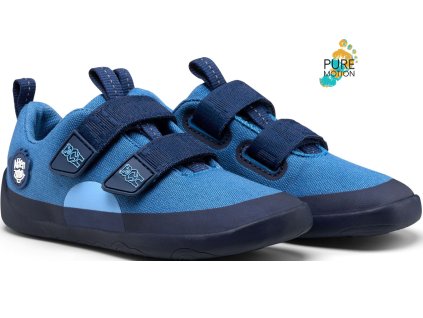 Dětské barefoot boty Affenzahn Sneaker Cotton Happy - Bear