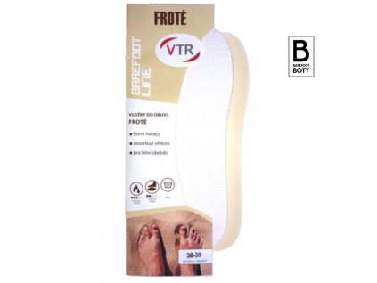 Vložky do bot Barefoot Froté