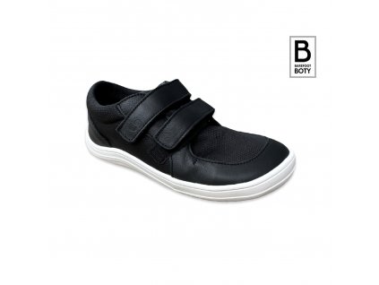 Baby Bare Shoes FEBO SNEAKERS Black