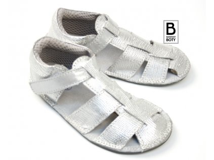 Ef Barefoot sandály Silver Velouria 2024