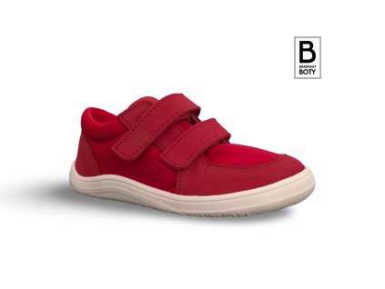 Baby Bare Shoes FEBO SNEAKERS RED 2024