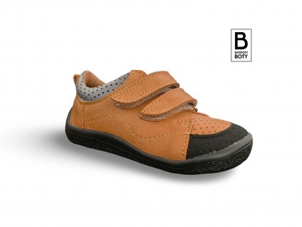 Barefoot polobotky BEDA 170030/W/NL/O/PF Camel - hnědé