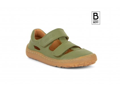 Barefoot sandále FRODDO G3150266 green - zelené