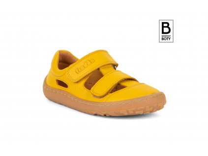 Barefoot sandále FRODDO G3150266 yellow - žluté