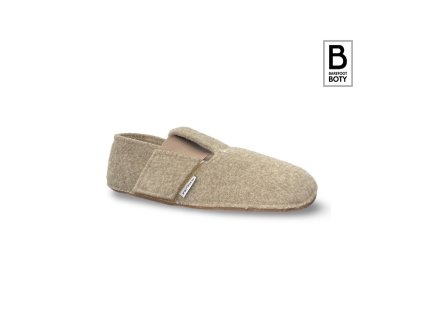 Bačkory Pegres barefoot BF02 hnědé
