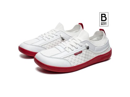 Barefoot boty HOBIBEAR THYME (Barva Červená, Velikost 40)