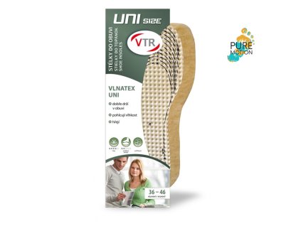 Zimní vložky do bot VLNATEX ostřihávací pro dospělé