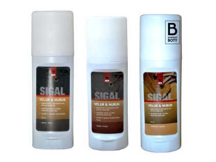 SIGAL VELUR-NUBUK s aplikátorem 75 ml neutrál