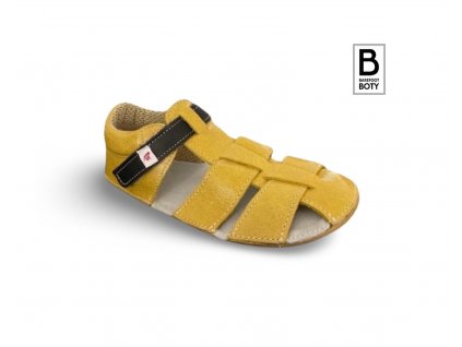 Ef Barefoot sandály žlutá